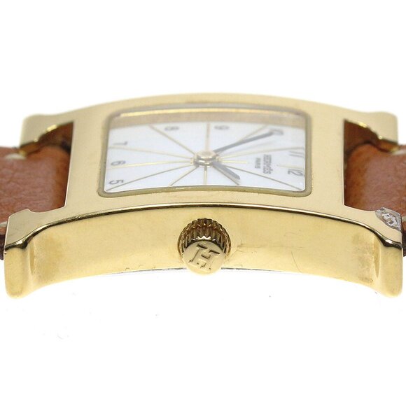 HERMES H watch HH1.201 white Dial Quartz Ladies Watch_843766 - Picture 10 of 11